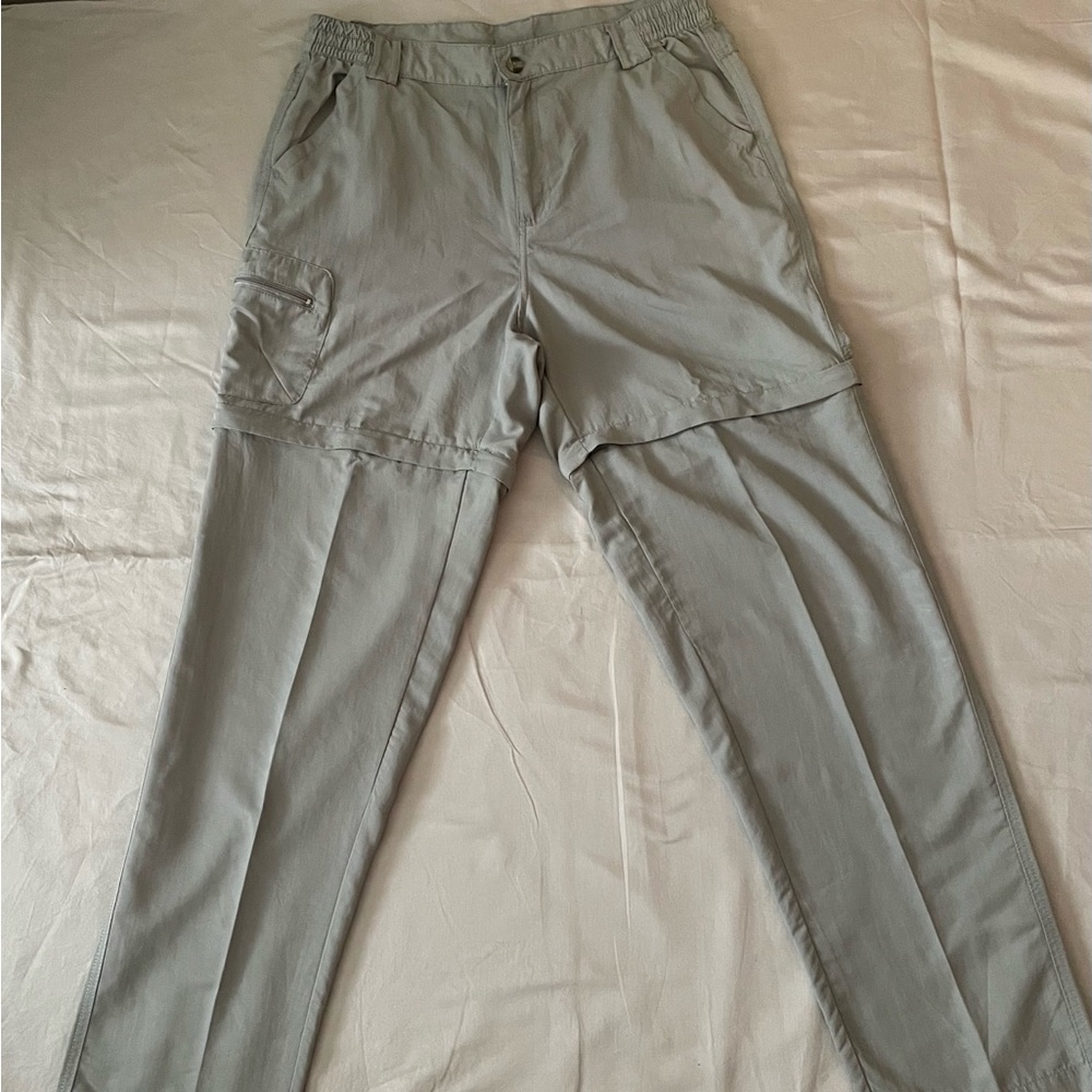Dakota Grizzle Pants size M Men's lightweight convertible Beige Pants